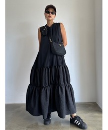 TRUNC（トランクエイティーエイト）の「Jacquard Combi Dress（ワンピース）」