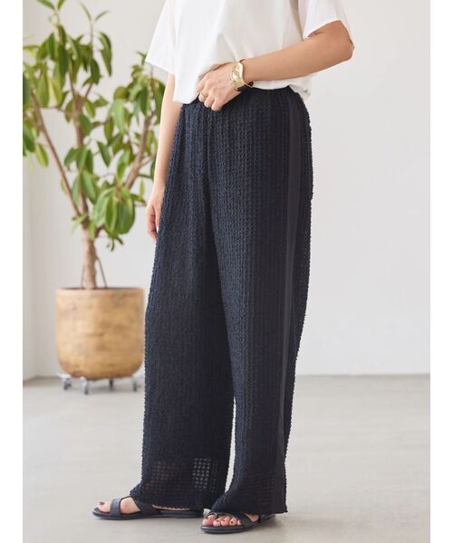 AMERICAN HOLIC(アメリカンホリック)の「刺繍スクエアパンツ(その他パンツ・レディース・アイボリー/ブラック・S/M/L)」の22枚目の写真
