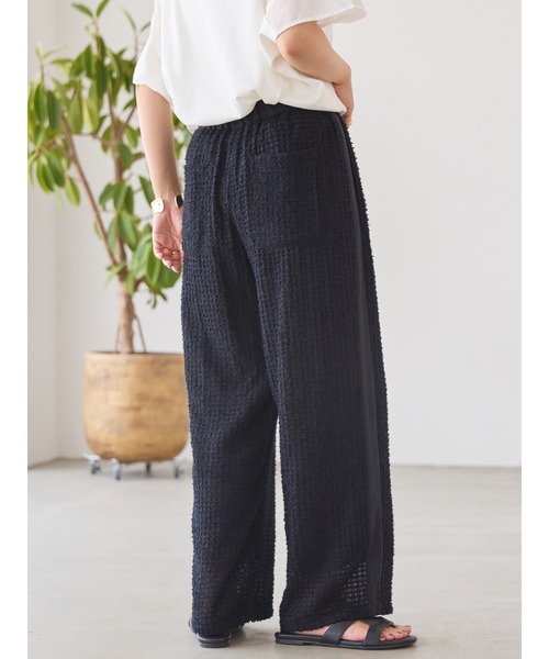 AMERICAN HOLIC(アメリカンホリック)の「刺繍スクエアパンツ(その他パンツ・レディース・アイボリー/ブラック・S/M/L)」の17枚目の写真