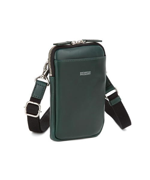 MACKINTOSH PHILOSOPHY(マッキントッシュ フィロソフィー)の「ブレイヴァル ショルダーバッグ 本革使用 73121(ショルダーバッグ・レディース・ブラック/ネイビー/ダークグリーン系・FREE)」の2枚目の写真