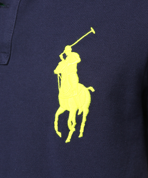 POLO RALPH LAUREN（ポロ ラルフ ローレン）の「カスタムフィット Big Pony ポロシャツ（ポロシャツ・メンズ・ブルー/ネイビー/レッド/ホワイト・LARGE/MEDIUM/SMALL/X-LARGE/X-SMALL）」の10枚目の写真