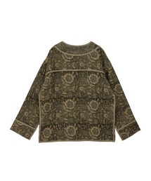 Ameri（アメリ）の「INDIA BLOCK PRINT JACKET（ノーカラージャケット 