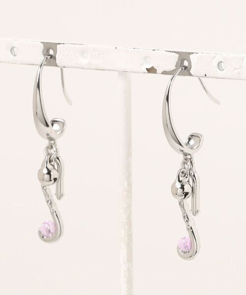 カヤ（カヤ）の「【カヤ】白金（しらかね）動物ピアス（ピアス（両耳用）・レディース・その他1/その他2/その他3・FREE）」の2枚目の写真