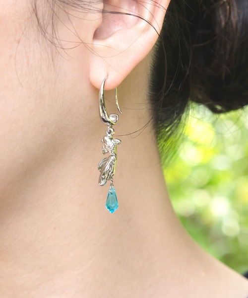 カヤ（カヤ）の「【カヤ】白金（しらかね）動物ピアス（ピアス（両耳用）・レディース・その他1/その他2/その他3・FREE）」の6枚目の写真