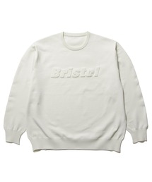 F.C.Real Bristol（エフシーレアルブリストル）の「BIG LOGO CREWNECK
