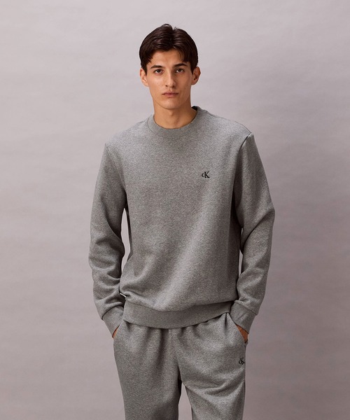 ユニセックス】アーカイブロゴフリースクルーネックプルオーバー