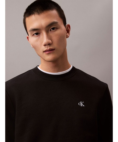 ユニセックス】アーカイブロゴフリースクルーネックプルオーバー