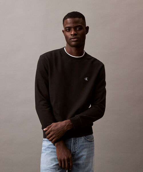 ユニセックス】アーカイブロゴフリースクルーネックプルオーバー