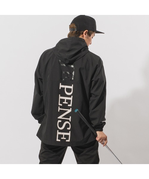 EVOLUTION(エボリューション)の「【EVOLUTION GOLF】アスレジャーでクールなマウンテンパーカー(マウンテンパーカー・メンズ・ブラック/ホワイト/ベージュ・LARGE/MEDIUM)」の3枚目の写真