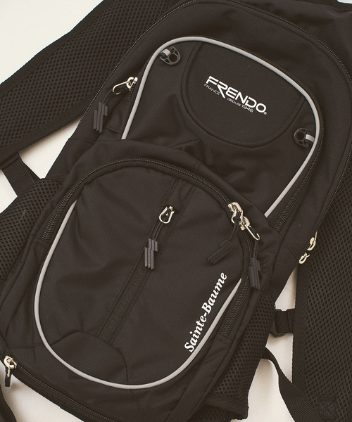 417 EDIFICE（フォーワンセブンエディフィス）の「FRENDO / SAINTE-BAUME 7.5-9L（バックパック/リュック・メンズ・キャメル/ブラック・FREE）」の4枚目の写真