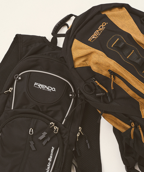 417 EDIFICE（フォーワンセブンエディフィス）の「FRENDO / SAINTE-BAUME 7.5-9L（バックパック/リュック・メンズ・キャメル/ブラック・FREE）」の8枚目の写真