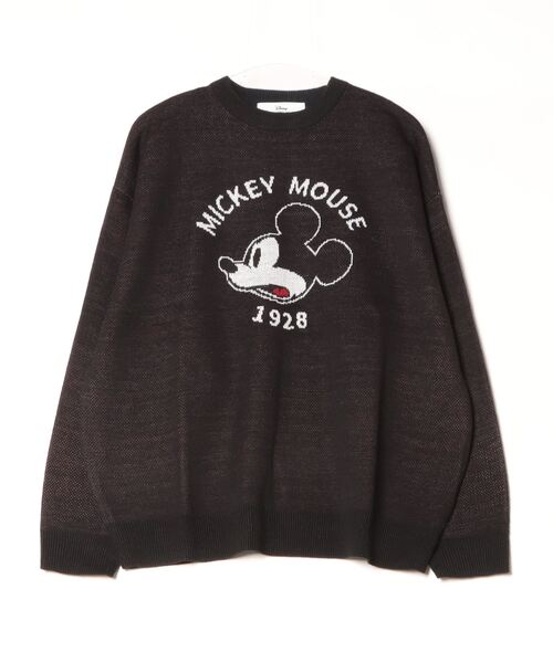 Disney(ディズニー)の「Disney(ディズニー)キャラクタージャガード編みニットセーター レディース メンズ/長袖プルオーバー(ニット/セーター・レディース・ワインレッド/グリーン/ホワイト系その他/マスタード/ベージュ/ブルー系その他/ブラック/ブルー・M/L)」の11枚目の写真