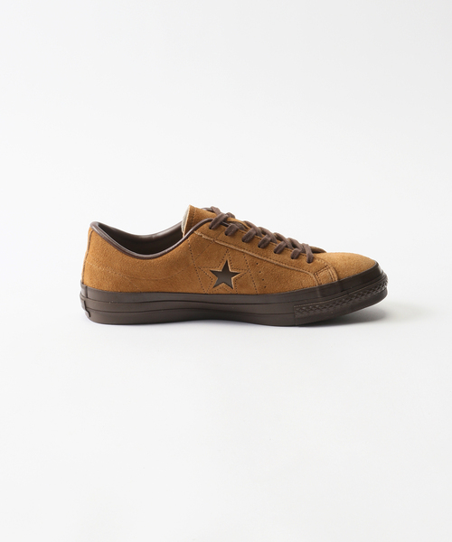 CONVERSE（コンバース）の「Converse / コンバース ONE STAR J SUEDE　35200720（スニーカー・メンズ・ブラウン・27cm/26cm/28cm）」の4枚目の写真