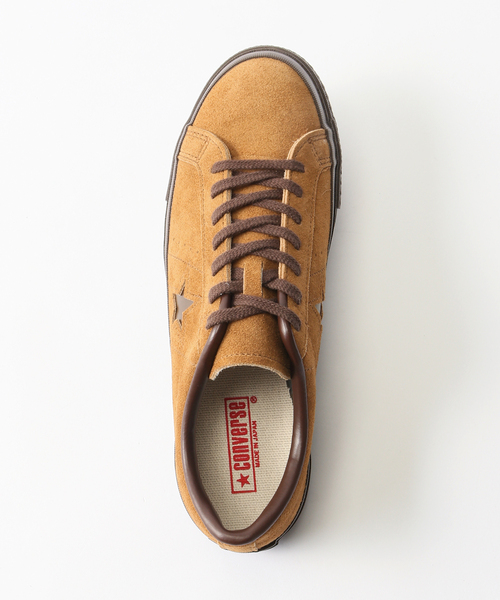 CONVERSE（コンバース）の「Converse / コンバース ONE STAR J SUEDE　35200720（スニーカー・メンズ・ブラウン・27cm/26cm/28cm）」の6枚目の写真