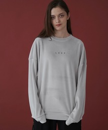 LUCY | LUCY/マイクロシャギーワンポイントプルオーバー(スウェット)