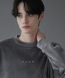 LUCY | LUCY/マイクロシャギーワンポイントプルオーバー(スウェット)