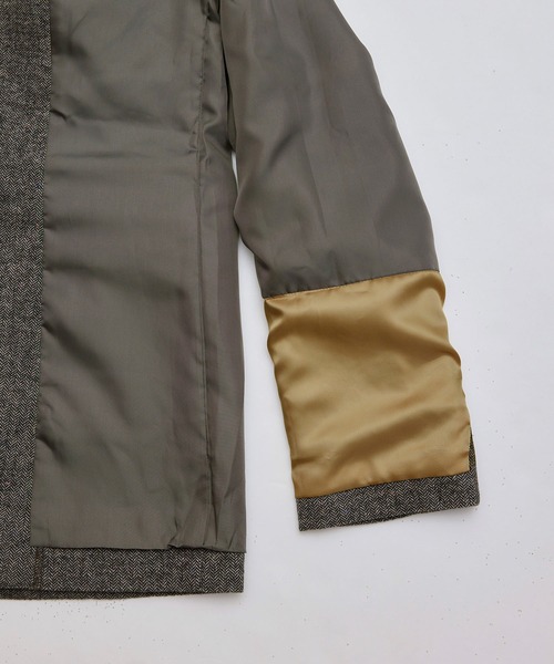 ROPE' PICNIC（ロペピクニック）の「ツイードセミダブルジャケット（テーラードジャケット・レディース・ライトグレー/ブラック/ブラック系その他・40/38）」の11枚目の写真