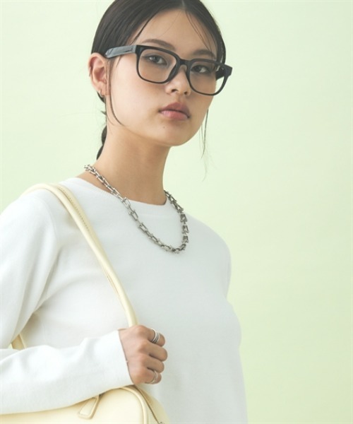 TTOL(トール)の「クロップドニットトップス(ニット/セーター・レディース・アイボリー/ブラック・M-L/L-XL)」の16枚目の写真