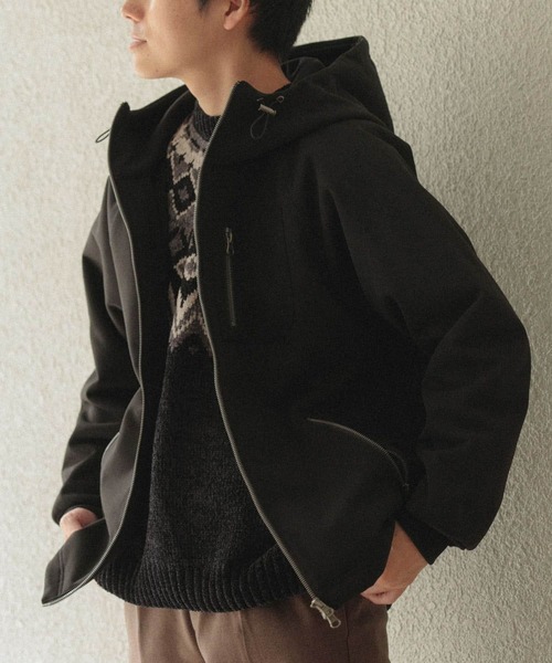 WINDPROOF 裏フリースWzip ボンディングパーカー（マウンテンパーカー）｜ITEMS URBANRESEARCH（アイテムズ アーバンリサーチ）