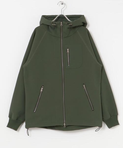 セール】WINDPROOF 裏フリースWzip ボンディングパーカー（パーカー