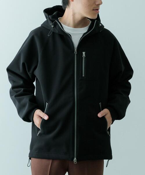 セール】WINDPROOF 裏フリースWzip ボンディングパーカー（パーカー