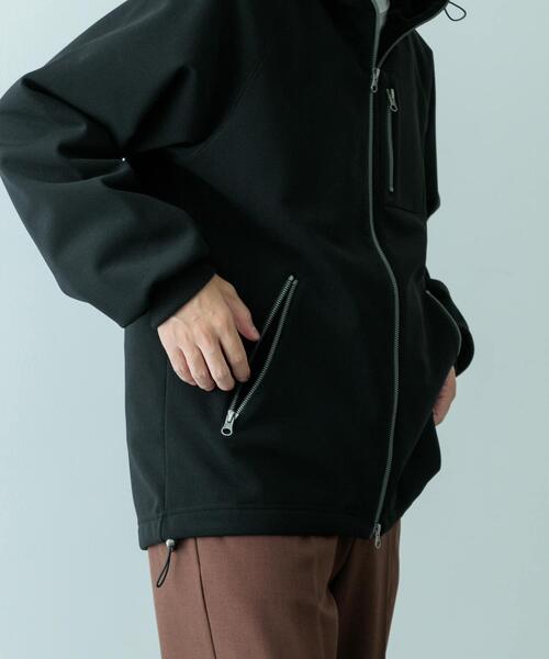 セール】WINDPROOF 裏フリースWzip ボンディングパーカー（パーカー