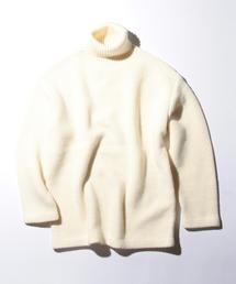 BEAUTY&YOUTH UNITED ARROWS | 【WEB限定】∴ by ハニカム ルーズフィット タートルネックニット◆(ニット/セーター)