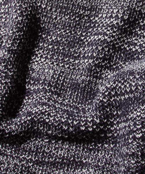 BEAUTY&YOUTH UNITED ARROWS（ビューティーアンドユースユナイテッドアローズ）の「【WEB限定】∴ by ハニカム ルーズフィット タートルネックニット◆（ニット/セーター・メンズ・ホワイト/ブラック/ネイビー/レッド・LARGE/MEDIUM/SMALL）」の8枚目の写真