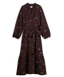 SNIDEL HOME（スナイデルホーム）の「トリプルガーゼフレアワンピース（ルームワンピース）」