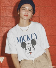 MICKEYプリントTシャツ