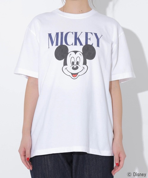 GOOD ROCK SPEED（グッドロックスピード）の「ＭＩＣＫＥＹプリントＴシャツ（Tシャツ/カットソー・レディース・ホワイト・FREE）」の11枚目の写真