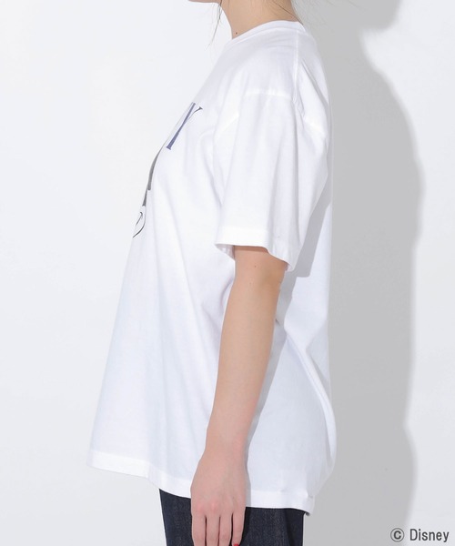 GOOD ROCK SPEED（グッドロックスピード）の「ＭＩＣＫＥＹプリントＴシャツ（Tシャツ/カットソー・レディース・ホワイト・FREE）」の12枚目の写真