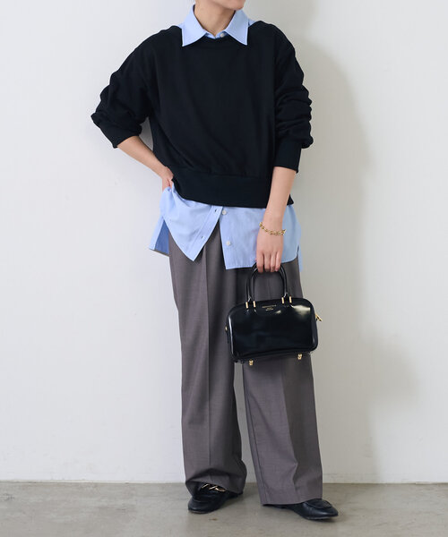 COLLAGE GALLARDAGALANTE(コラージュガリャルダガランテ)の「CHRISTIAN VILLA/ボストンバッグ(ボストンバッグ・レディース・ブラック・FREE)」の2枚目の写真