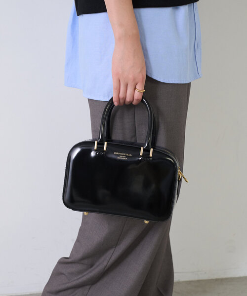 COLLAGE GALLARDAGALANTE(コラージュガリャルダガランテ)の「CHRISTIAN VILLA/ボストンバッグ(ボストンバッグ・レディース・ブラック・FREE)」の5枚目の写真