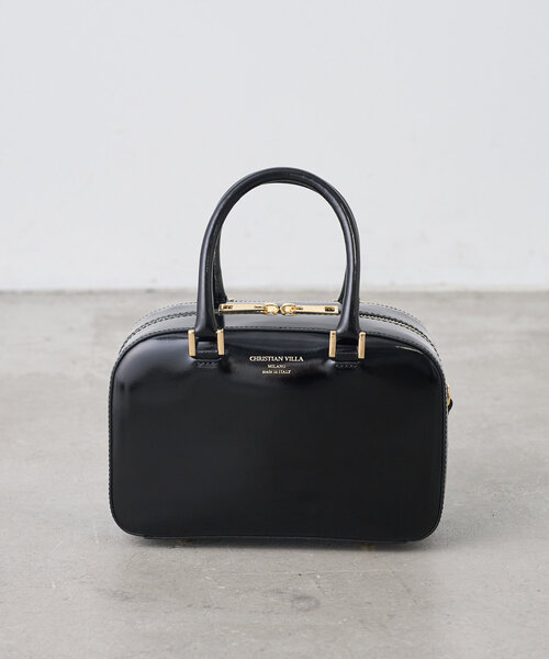 COLLAGE GALLARDAGALANTE(コラージュガリャルダガランテ)の「CHRISTIAN VILLA/ボストンバッグ(ボストンバッグ・レディース・ブラック・FREE)」の6枚目の写真