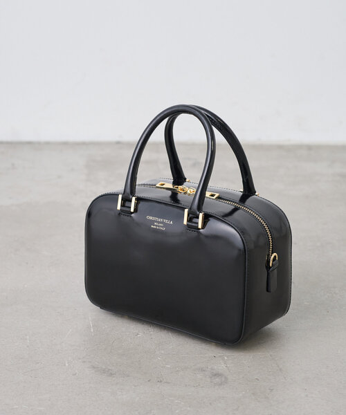 COLLAGE GALLARDAGALANTE(コラージュガリャルダガランテ)の「CHRISTIAN VILLA/ボストンバッグ(ボストンバッグ・レディース・ブラック・FREE)」の7枚目の写真