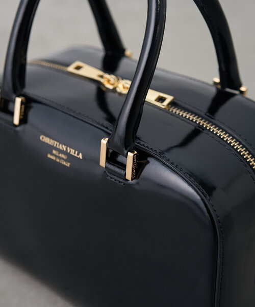 COLLAGE GALLARDAGALANTE(コラージュガリャルダガランテ)の「CHRISTIAN VILLA/ボストンバッグ(ボストンバッグ・レディース・ブラック・FREE)」の9枚目の写真