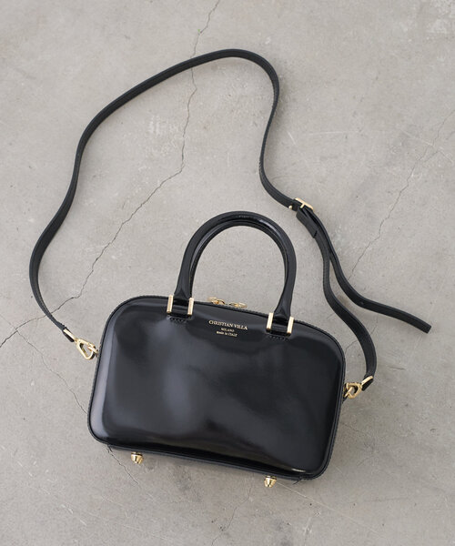 COLLAGE GALLARDAGALANTE(コラージュガリャルダガランテ)の「CHRISTIAN VILLA/ボストンバッグ(ボストンバッグ・レディース・ブラック・FREE)」の18枚目の写真