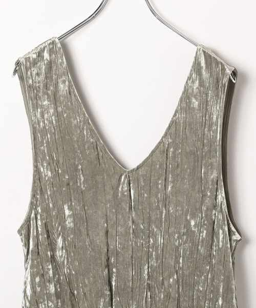 LEPSIM(レプシィム)の「2WAYベロアジャンスカ 147429(ワンピース・レディース・グレー/グリーン系その他・FREE)」の15枚目の写真