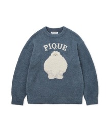 gelato pique（ジェラートピケ）の「【HOMME】パウダージェラートモンスタージャガードプルオーバー（ルームウェア/パジャマ・メンズ）」