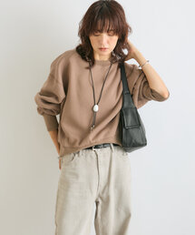 RIVE DROITE | 予約【シルエット◎】裏起毛ドルマンスウェット(スウェット)