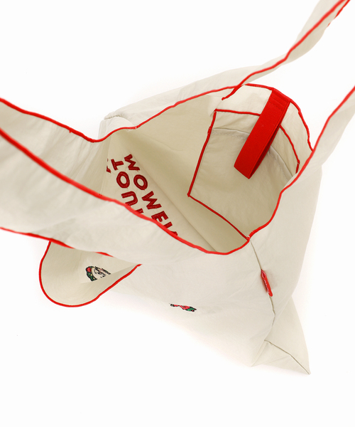 LE TALON(ルタロン)の「《追加》COJI-COJI×LE TALON トートBAG(トートバッグ・レディース・カーキ/アイボリー/パープル・FREE)」の7枚目の写真