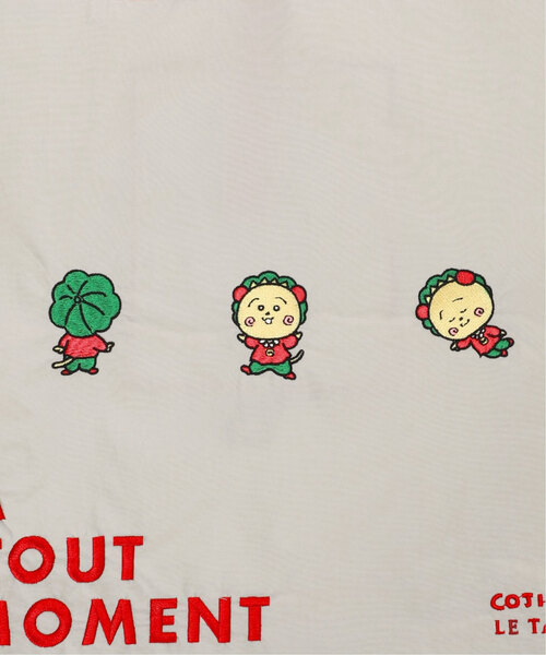 LE TALON(ルタロン)の「《追加》COJI-COJI×LE TALON トートBAG(トートバッグ・レディース・カーキ/アイボリー/パープル・FREE)」の10枚目の写真