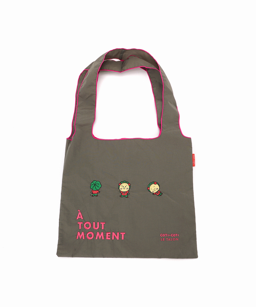 LE TALON(ルタロン)の「《追加》COJI-COJI×LE TALON トートBAG(トートバッグ・レディース・カーキ/アイボリー/パープル・FREE)」の19枚目の写真