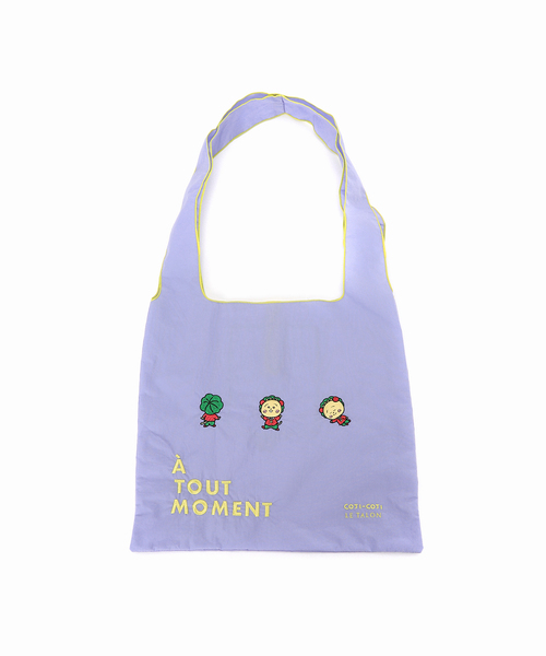 LE TALON(ルタロン)の「《追加》COJI-COJI×LE TALON トートBAG(トートバッグ・レディース・カーキ/アイボリー/パープル・FREE)」の21枚目の写真