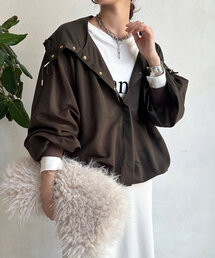 【DOUDOU】シアーシャツブルゾン DouDou（ドゥドゥ）の「シアーブルゾン（ブルゾン）」 - WEAR