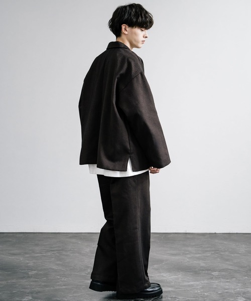 【セール】オーバーサイズツイードダブルブレストジャケット(テーラードジャケット)|Rocky Monroe(ロッキーモンロー) 【セール】オーバーサイズツイードダブルブレストジャケット(テーラードジャケット)|Rocky Monroe(ロッキーモンロー)