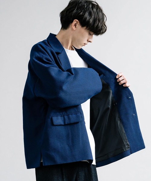 【セール】オーバーサイズツイードダブルブレストジャケット(テーラードジャケット)|Rocky Monroe(ロッキーモンロー) 【セール】オーバーサイズツイードダブルブレストジャケット(テーラードジャケット)|Rocky Monroe(ロッキーモンロー)