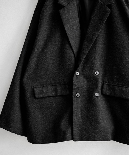 【セール】オーバーサイズツイードダブルブレストジャケット(テーラードジャケット)|Rocky Monroe(ロッキーモンロー) 【セール】オーバーサイズツイードダブルブレストジャケット(テーラードジャケット)|Rocky Monroe(ロッキーモンロー)