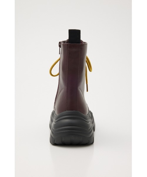 RODEO CROWNS WIDE BOWL(ロデオクラウンズワイドボウル)の「レースアップ ボリュームブーツ(ブーツ・レディース・ブラック/ダークグリーン/マジェンタ・MEDIUM/LARGE)」の14枚目の写真